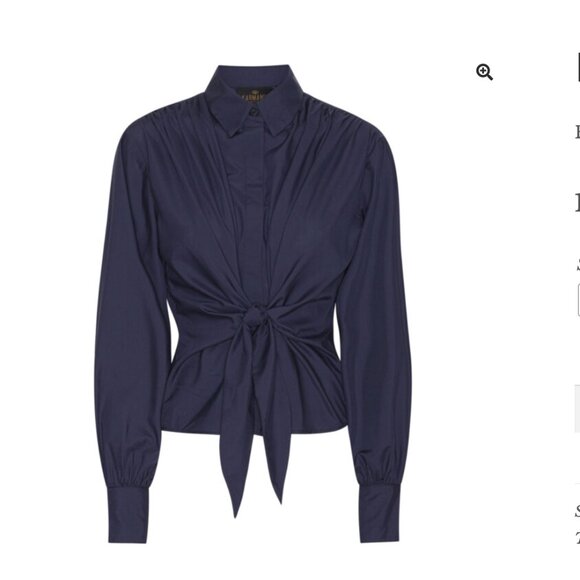 ** NWT ** Karmamia Lee Front Tie Shirt --MULTIPLE COLORS AVAILABLE - Picture 5 of 14